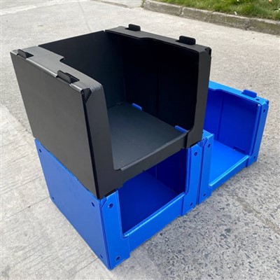 Valoviti plastični pladanj koji se može složiti